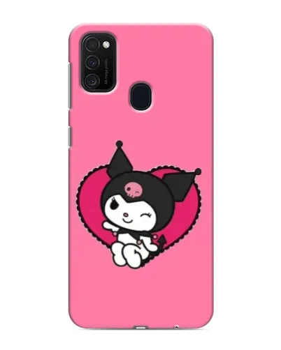 Чехол для Samsung Galaxy M21s с картинкой «Kuromi — любовь в сердце»