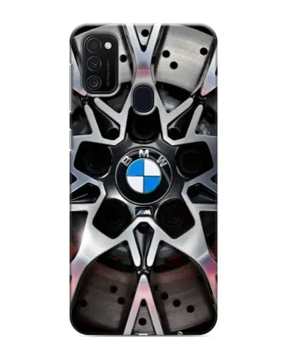 Чехол для Samsung Galaxy M21s с картинкой «BMW — деталь диска»