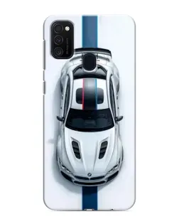 Чехол для Samsung Galaxy M21s с картинкой «Вид сверху — BMW M» Чехол для Samsung Galaxy M21s с картинкой «Вид сверху — BMW M»
