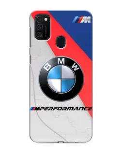 Чехол для Samsung Galaxy M21s с картинкой «BMW Performance стиль» Чехол для Samsung Galaxy M21s с картинкой «BMW Performance стиль»