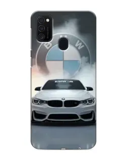 Чохол для Samsung Galaxy M21s з картинкою «BMW в білому диму» Чохол для Samsung Galaxy M21s з картинкою «BMW в білому диму»