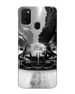 Чохол для Samsung Galaxy M21s з картинкою «BMW — акварельний дрифт» Чохол для Samsung Galaxy M21s з картинкою «BMW — акварельний дрифт»
