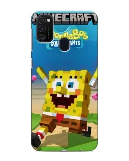 Чохол для Samsung Galaxy M21s з картинкою «Губка Боб Minecraft» Чохол для Samsung Galaxy M21s з картинкою «Губка Боб Minecraft»