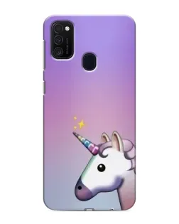 Чехол для Samsung Galaxy M21s с картинкой «Единорог градиент»