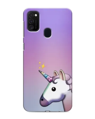 Чехол для Samsung Galaxy M21s с картинкой «Единорог градиент»