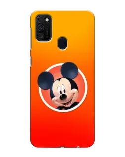 Чехол для Samsung Galaxy M21s с картинкой «Mickey в круге»