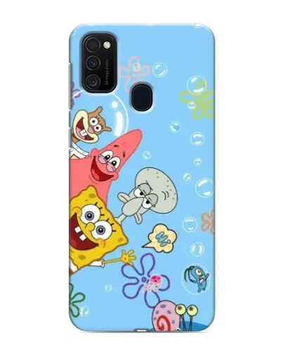 Чехол для Samsung Galaxy M21s с картинкой «Веселые пузырьки» Чехол для Samsung Galaxy M21s с картинкой «Веселые пузырьки»