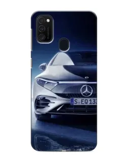 Чехол для Samsung Galaxy M21s с картинкой «Mercedes EQ — будущее»