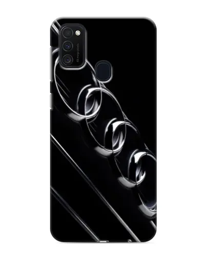 Чехол для Samsung Galaxy M21s с картинкой «Audi — абстрактные кольца»