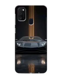 Чехол для Samsung Galaxy M21s с картинкой «Lamborghini золотые линии» Чехол для Samsung Galaxy M21s с картинкой «Lamborghini золотые линии»