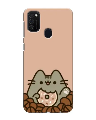 Чехол для Samsung Galaxy M21s с картинкой «Кофейный Пушин»