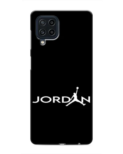 Чехол для Samsung Galaxy M22 с картинкой «Jordan White Logo» Чехол для Samsung Galaxy M22 с картинкой «Jordan White Logo»