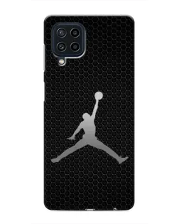Чехол для Samsung Galaxy M22 с картинкой «Jordan Dark Carbon»