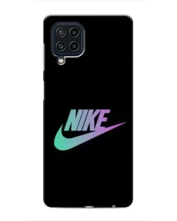Чехол для Samsung Galaxy M22 с картинкой «Nike — городская ночь»