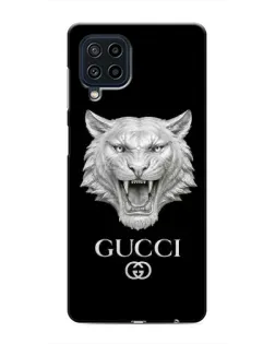 Чохол для Samsung Galaxy M22 з картинкою «Gucci — срібний лев»