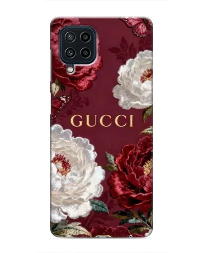 Чохол для Samsung Galaxy M22 з картинкою «Gucci — бордові троянди» Чохол для Samsung Galaxy M22 з картинкою «Gucci — бордові троянди»