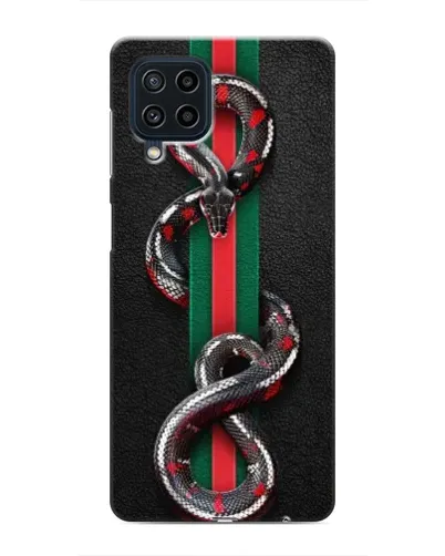Чохол для Samsung Galaxy M22 з картинкою «Gucci — змія на смузі» Чохол для Samsung Galaxy M22 з картинкою «Gucci — змія на смузі»