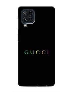 Чохол для Samsung Galaxy M22 з картинкою «Gucci — неоновий мінімалізм»