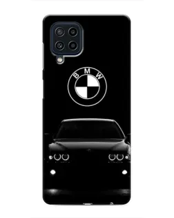 Чохол для Samsung Galaxy M22 з картинкою «BMW — погляд з темряви»