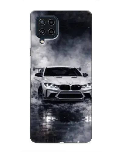 Чохол для Samsung Galaxy M22 з картинкою «BMW крізь туман»