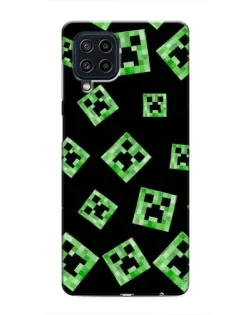 Чохол для Samsung Galaxy M22 з картинкою «Паттерн з кріперами»