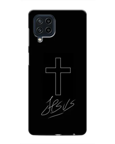 Чохол для Samsung Galaxy M22 з картинкою «Графічний хрест Jesus» Чохол для Samsung Galaxy M22 з картинкою «Графічний хрест Jesus»