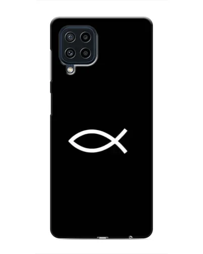 Чохол для Samsung Galaxy M22 з картинкою «Символ риби Jesus» Чохол для Samsung Galaxy M22 з картинкою «Символ риби Jesus»