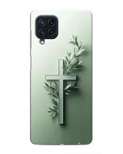 Чохол для Samsung Galaxy M22 з картинкою «Оливкова гілка»