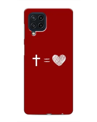 Чохол для Samsung Galaxy M22 з картинкою «Рівняння любові» Чохол для Samsung Galaxy M22 з картинкою «Рівняння любові»