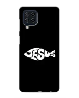 Чохол для Samsung Galaxy M22 з картинкою «Риба  Jesus»