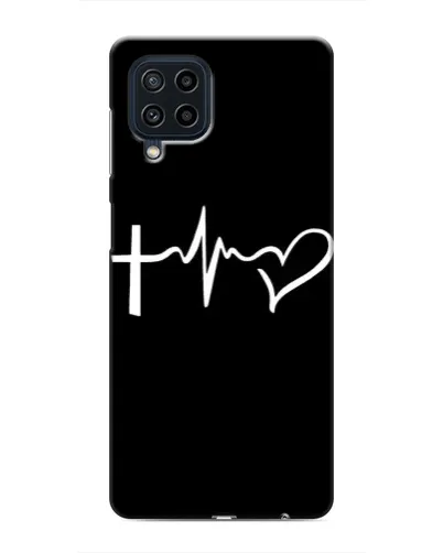 Чохол для Samsung Galaxy M22 з картинкою «Пульс віри» Чохол для Samsung Galaxy M22 з картинкою «Пульс віри»