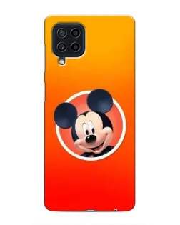 Чехол для Samsung Galaxy M22 с картинкой «Mickey в круге»