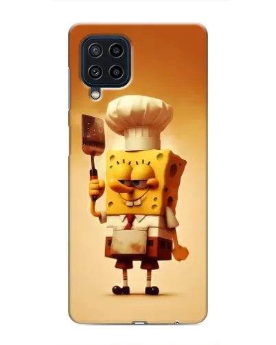Чехол для Samsung Galaxy M22 с картинкой «Губка Боб повар» Чехол для Samsung Galaxy M22 с картинкой «Губка Боб повар»
