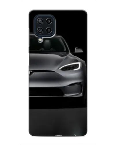 Чохол для Samsung Galaxy M22 з картинкою «Tesla Model S Look»