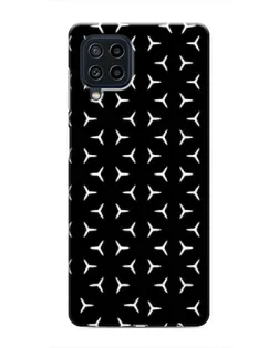 Чохол для Samsung Galaxy M22 з картинкою «Mercedes паттерн зірок»
