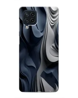 Чохол для Samsung Galaxy M22 з картинкою «Об'ємні сині складки» Чохол для Samsung Galaxy M22 з картинкою «Об'ємні сині складки»