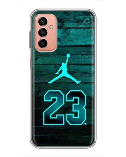 Чохол для Samsung Galaxy M23 (5G) з картинкою «Jordan Cyan 23»