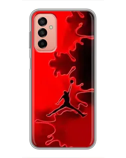 Чохол для Samsung Galaxy M23 (5G) з картинкою «Jordan Red Smoke»