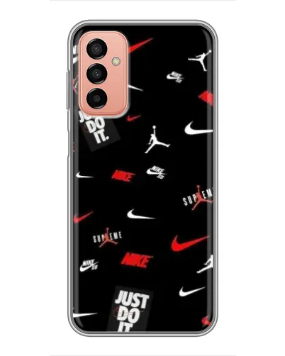 Чохол для Samsung Galaxy M23 (5G) з картинкою «Nike Mix Pattern»