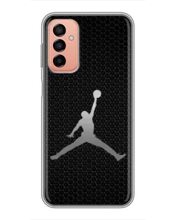 Чохол для Samsung Galaxy M23 (5G) з картинкою «Jordan Dark Carbon»