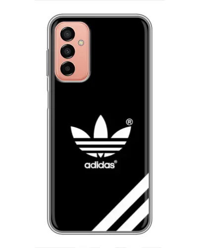 Чохол для Samsung Galaxy M23 (5G) з картинкою «Adidas з діагональними смугами» Чохол для Samsung Galaxy M23 (5G) з картинкою «Adidas з діагональними смугами»