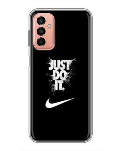 Чехол для Samsung Galaxy M23 (5G) с картинкой «Текстовый принт Nike» Чехол для Samsung Galaxy M23 (5G) с картинкой «Текстовый принт Nike»