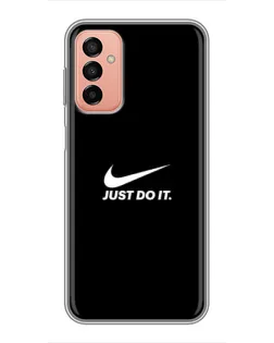 Чехол для Samsung Galaxy M23 (5G) с картинкой «Минимализм от Nike»