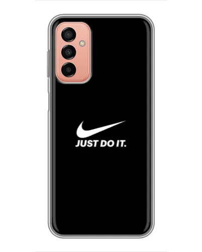 Чехол для Samsung Galaxy M23 (5G) с картинкой «Минимализм от Nike» Чехол для Samsung Galaxy M23 (5G) с картинкой «Минимализм от Nike»