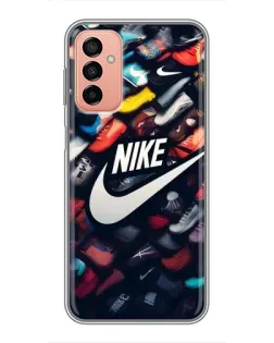 Чехол для Samsung Galaxy M23 (5G) с картинкой «Коллекция кроссовок Nike»