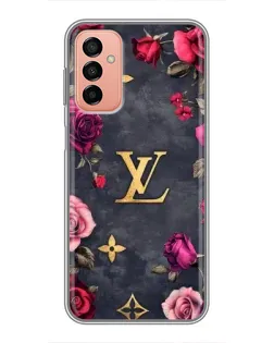 Чохол для Samsung Galaxy M23 (5G) з картинкою «Квітковий Louis Vuitton»