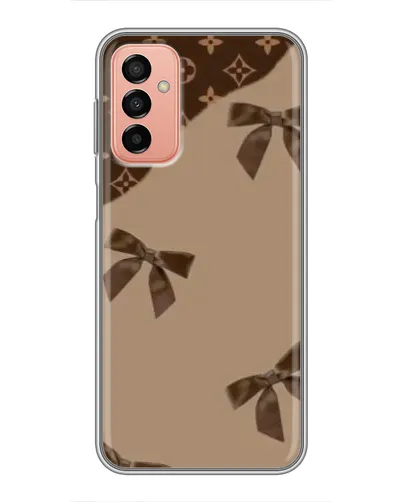 Чохол для Samsung Galaxy M23 (5G) з картинкою «LV — кавовий атлас» Чохол для Samsung Galaxy M23 (5G) з картинкою «LV — кавовий атлас»