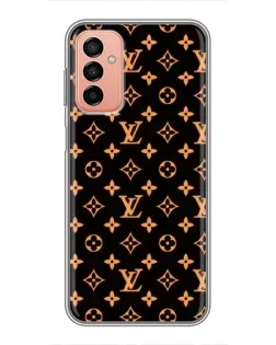 Чохол для Samsung Galaxy M23 (5G) з картинкою «Золота монограма LV»