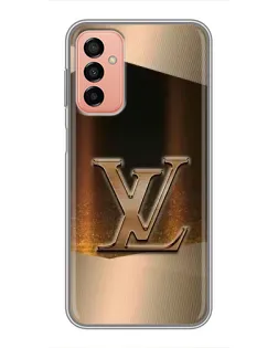 Чохол для Samsung Galaxy M23 (5G) з картинкою «LV — золоте сяйво»