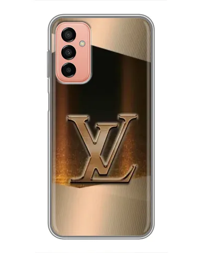 Чохол для Samsung Galaxy M23 (5G) з картинкою «LV — золоте сяйво» Чохол для Samsung Galaxy M23 (5G) з картинкою «LV — золоте сяйво»